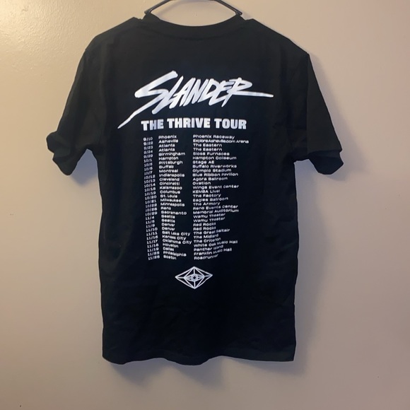 Slander t-shirt from the thrive tour size med - Picture 2 of 2